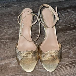 Banana Republic Disco Heels sz 10 (never worn)
